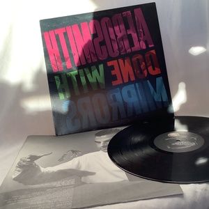 Aerosmith Done with Mirrors Vinyl 1985 Geffen Records GHS 24091